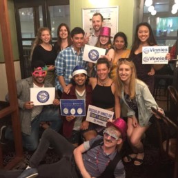 Vinnies Youth Members at Dressed by Vinnies event