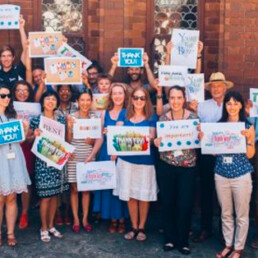 Group photo: Thank you for supporting Vinnies